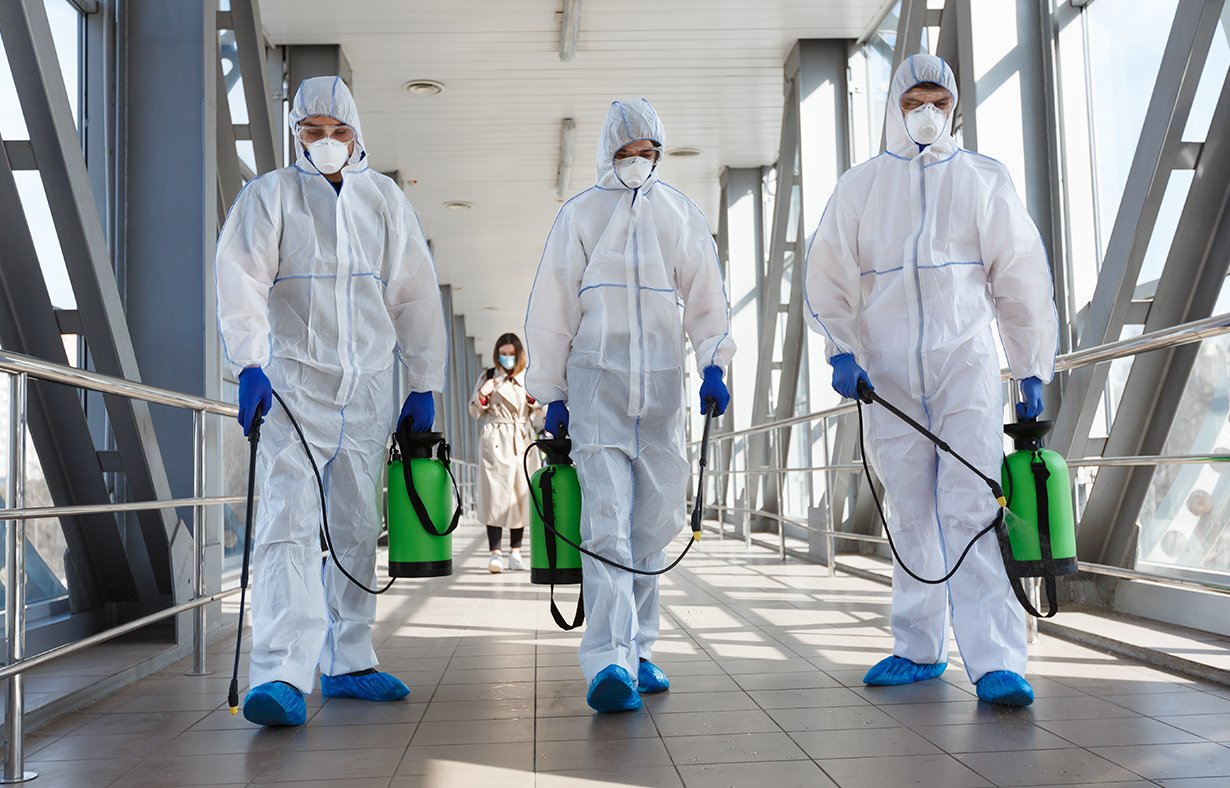 Cleaning And Disinfecting Streets